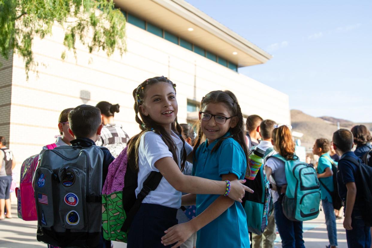 El Paso Independent School District had its first day of school on Monday. Paul C. Moreno Elementary welcomed students from grades Pre-K to fifth grade.