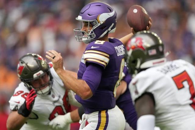 Vikings open vs. Bucs with Kirk Cousins once again playing for a