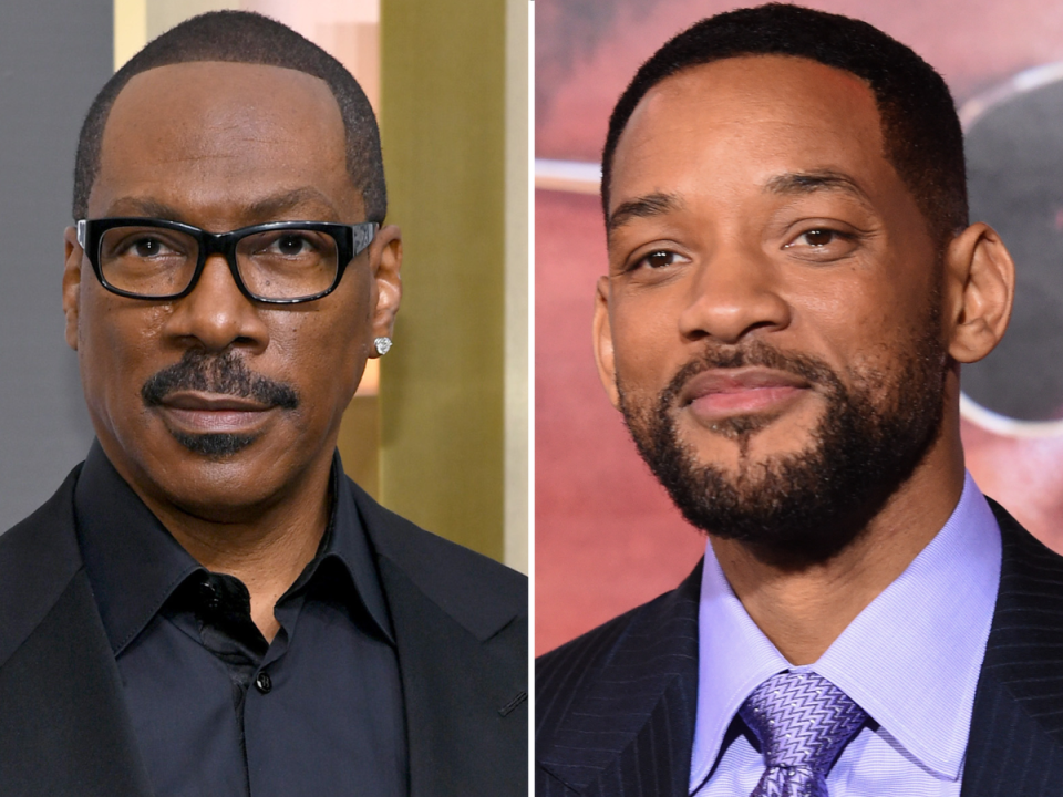 Eddie Murphy (left) and Will Smith (Getty Images)