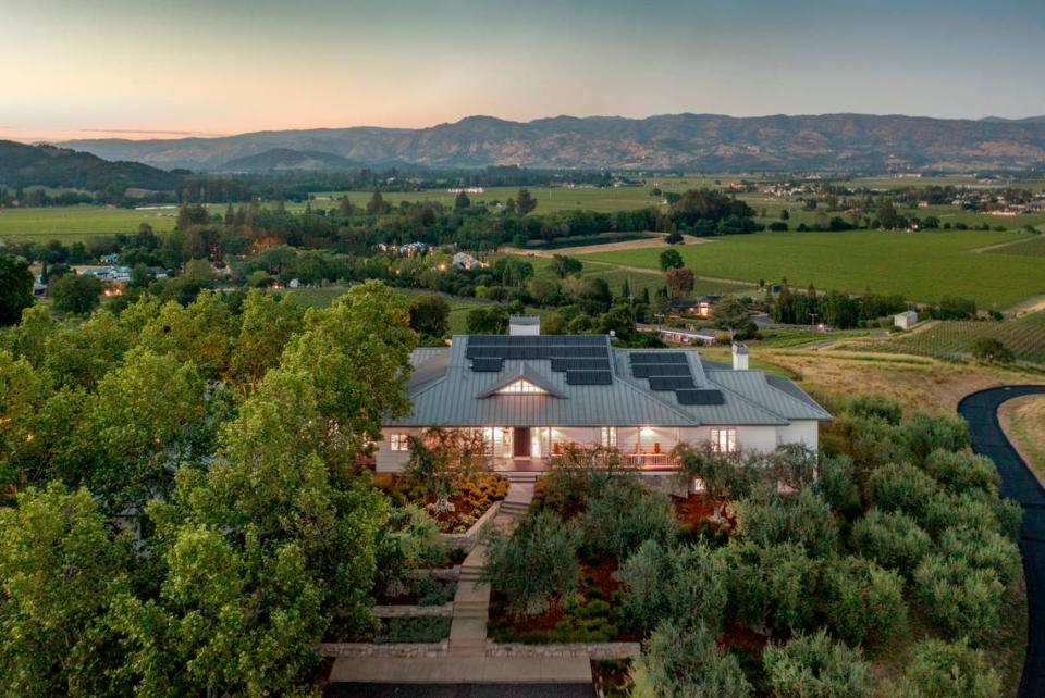 The $25 million Moulds Family Vineyard estate.