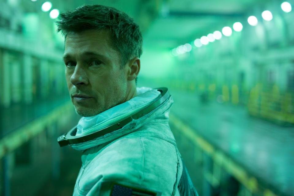 Astronaut Roy McBride (Brad Pitt) goes to extreme cosmic lengths to save the world and find his father in “Ad Astra.
