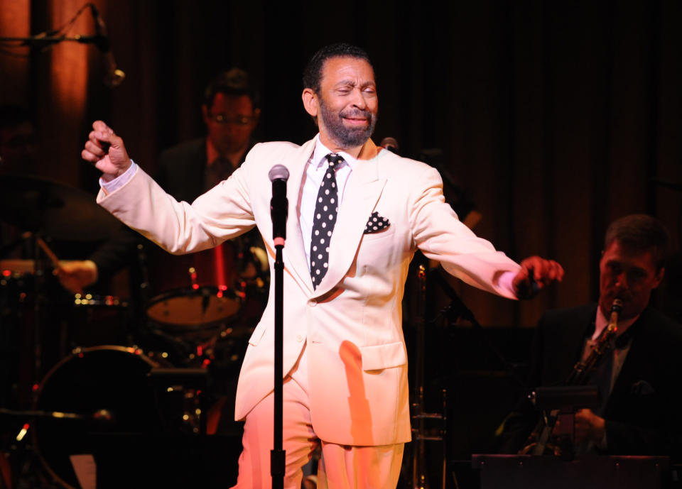 In this May 2011 photo provided by the Apollo Theater, director/choreographer Maurice Hines is seen on stage that the Apollo Theater in New York. Hines will host three performances of "Apollo Club Harlem," in February 2013. Hines directed and choreographed the production. (AP Photo/The Apollo Theater, Shahar Azran)