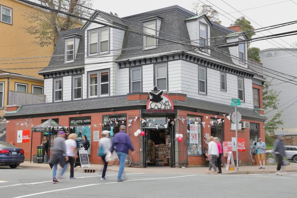 Atlantic News has been located at the corner of Morris and Queen St. since 1973. 