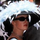 Wrap-around sunnies on ladies not a big hit now as they were in 1999.