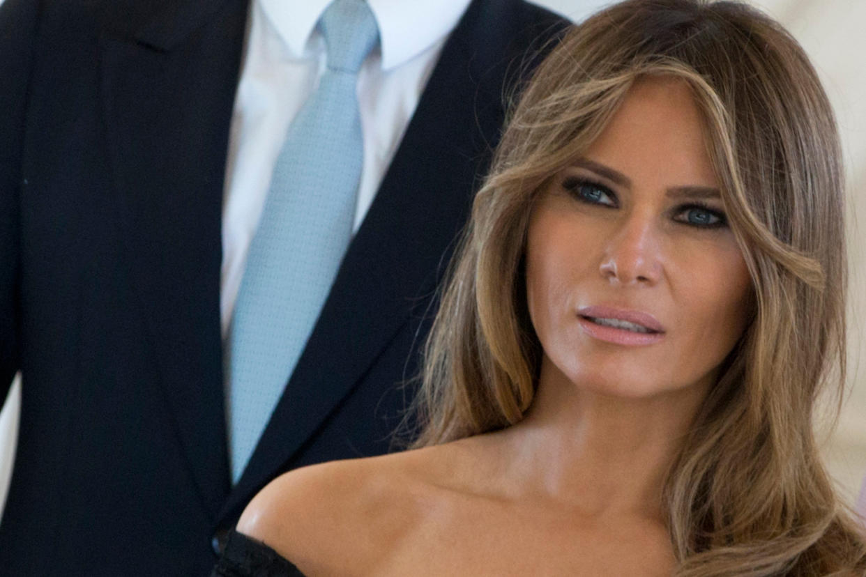 Melania Trump fühlt sich gemobbt. (Bild: AP Images)