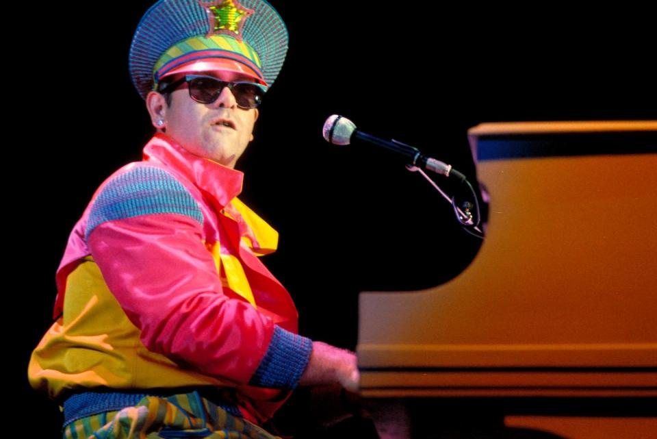 Elton John Performs Live In New York