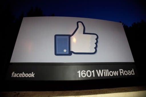 A 'like' sign stands at the entrance of Facebook headquarters in May 2012 in Menlo Park, California. After a dire stock market debut, Facebook has clawed back a large chunk of its losses as investors look past the flubbed initial public offering and gradually warm to the leading social network