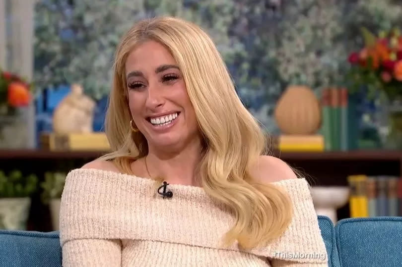 Stacey Solomon appeared on This Morning to chat about her new Channel 4 show