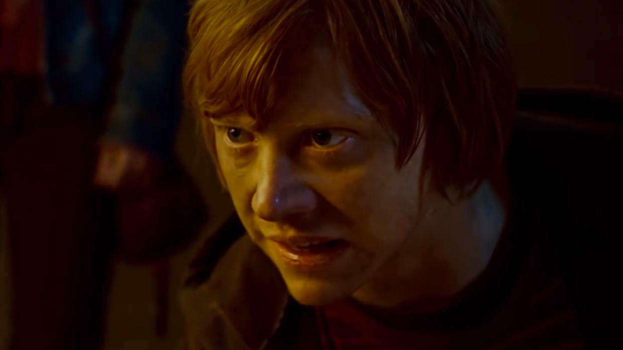  Rupert Grint as Ron Weasley in Harry Potter and the Deathly Hallows Part 2. 