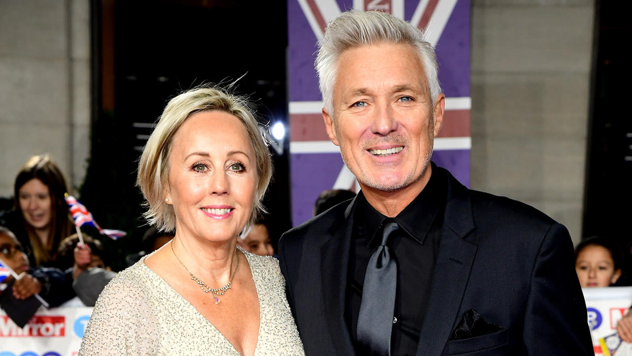 Shirlie and Martin Kemp on the red carpet at The Daily Mirror Pride of Britain Awards, in partnership with TSB, at the Grosvenor House Hotel, Park Lane.