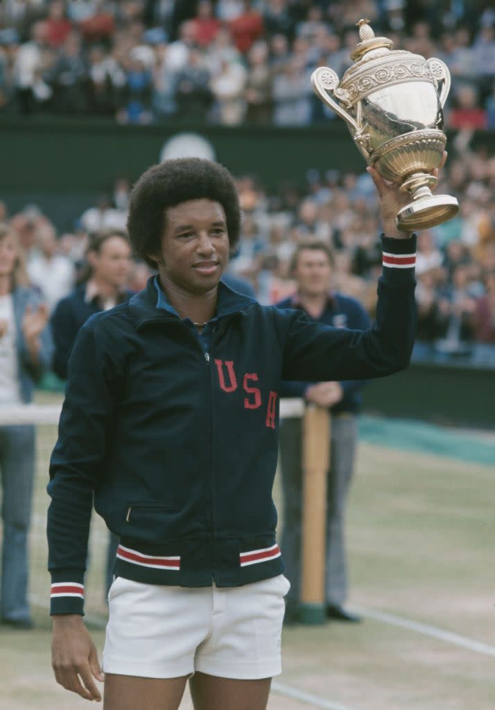 A black athlete had never won Wimbledon.