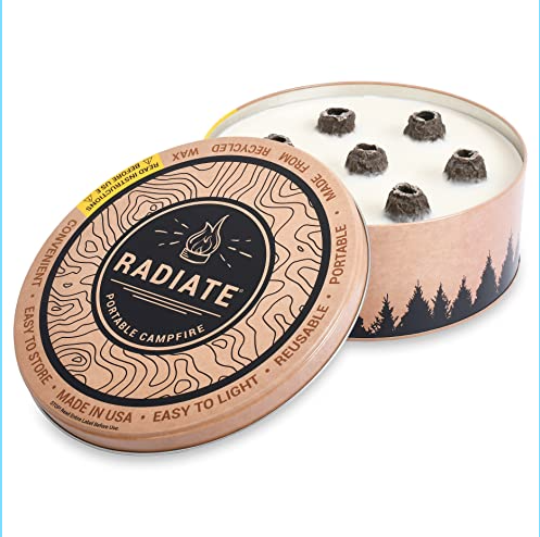 <p><strong>Radiate</strong></p><p>amazon.com</p><p><strong>$29.99</strong></p><p><a href="https://www.amazon.com/dp/B073QXYW38?tag=syn-yahoo-20&ascsubtag=%5Bartid%7C10050.g.40512676%5Bsrc%7Cyahoo-us" rel="nofollow noopener" target="_blank" data-ylk="slk:Shop Now" class="link ">Shop Now</a></p><p>This portable campfire isn't just great for his next hike, but also the backyard, beach, or anywhere he wants to enjoy some roasted marshmallows or a smokeless fire for 3+ hours. </p>