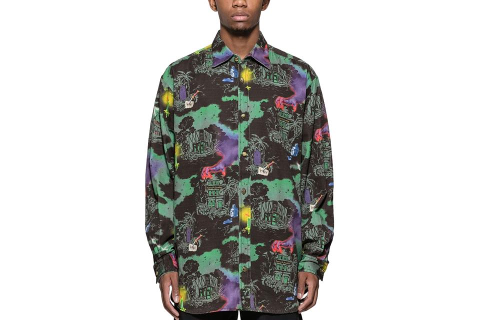 Vyner Articles Hawaii Halloween Digital Print Shirt