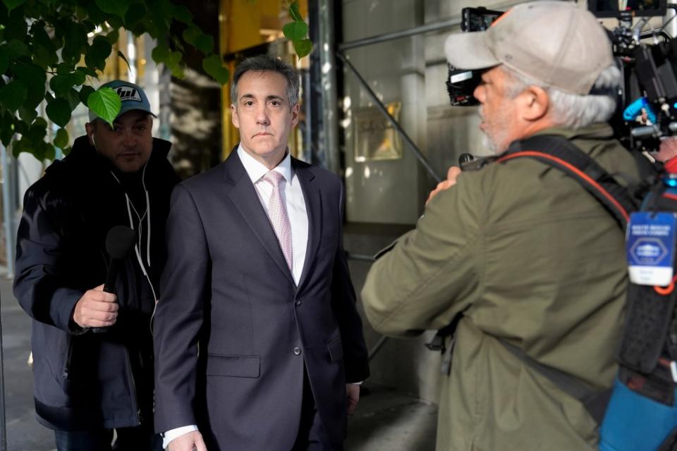 Vance questioned if any “reasonable person” could believe Michael Cohen’s testimony. AP Photo/Julia Nikhinson