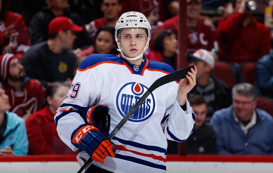 Leon Draisaitl #29 of the Edmonton Oilers. (Photo by Christian Petersen/Getty Images)