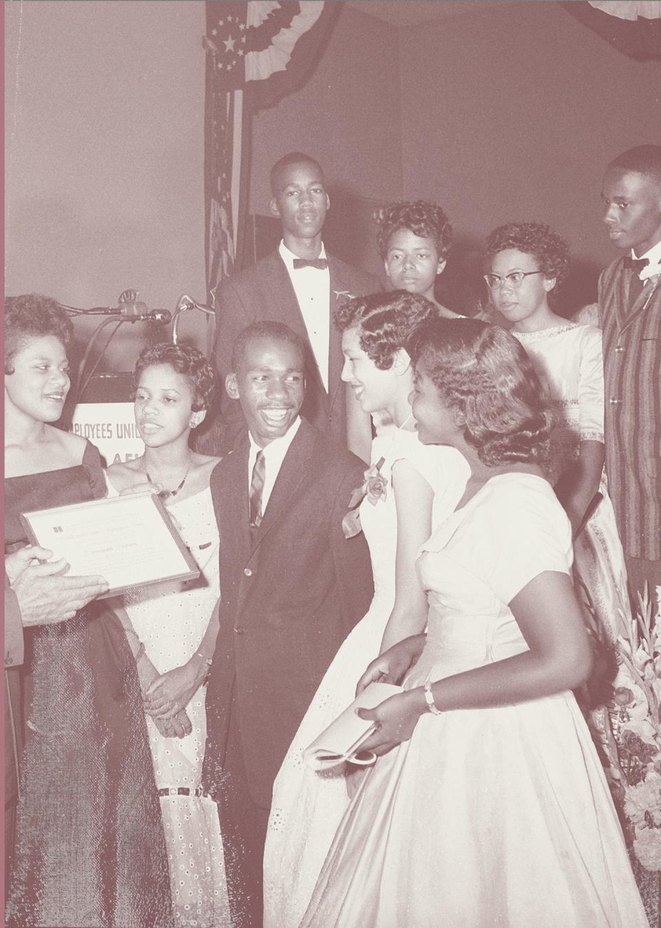 The women of the Little Rock 9