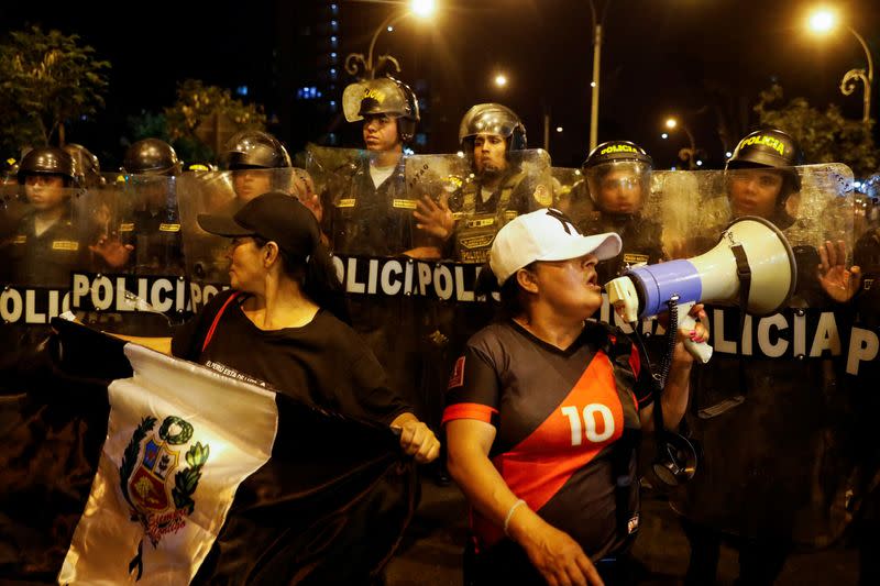 Peruvians protest to demand President Boluarte's resignation