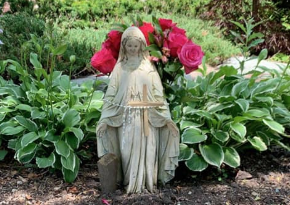 A family believes their faith is being targeted by the homeowners association after they were asked to remove a one-foot tall Virgin Mary statue from their property. (Photo: Facebook)