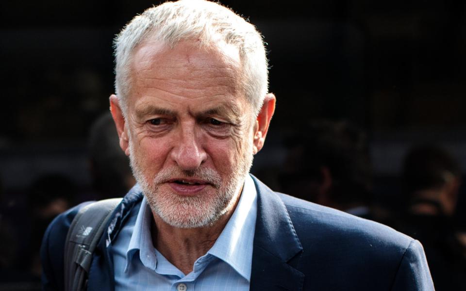 A US investment bank predicts there's a 31pc probability of a Corbyn government being elected as early as this year - Getty Images Europe