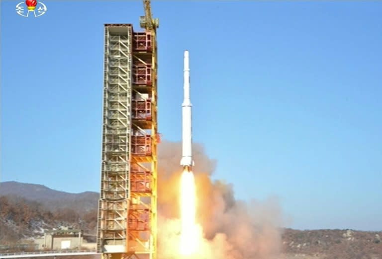 North Korea's rocket launch on February 7