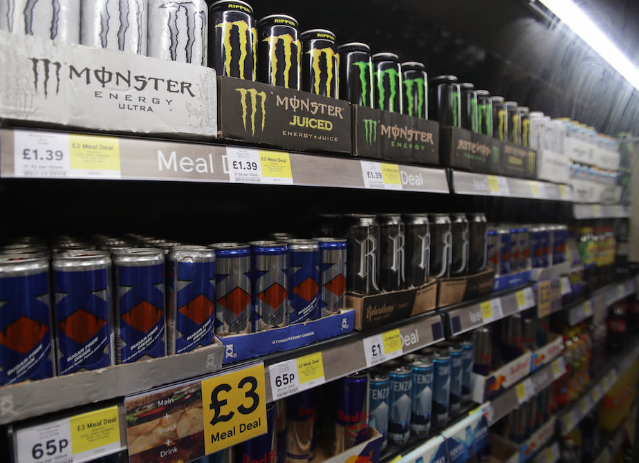 Scientists have warned about mixing energy drinks with alcohol (Picture: PA)