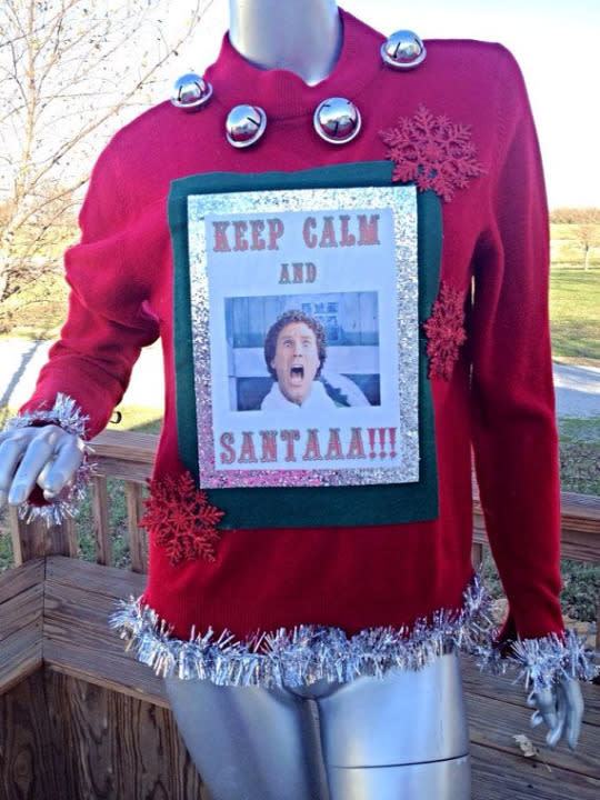 Keep Calm and Wear This Sweater