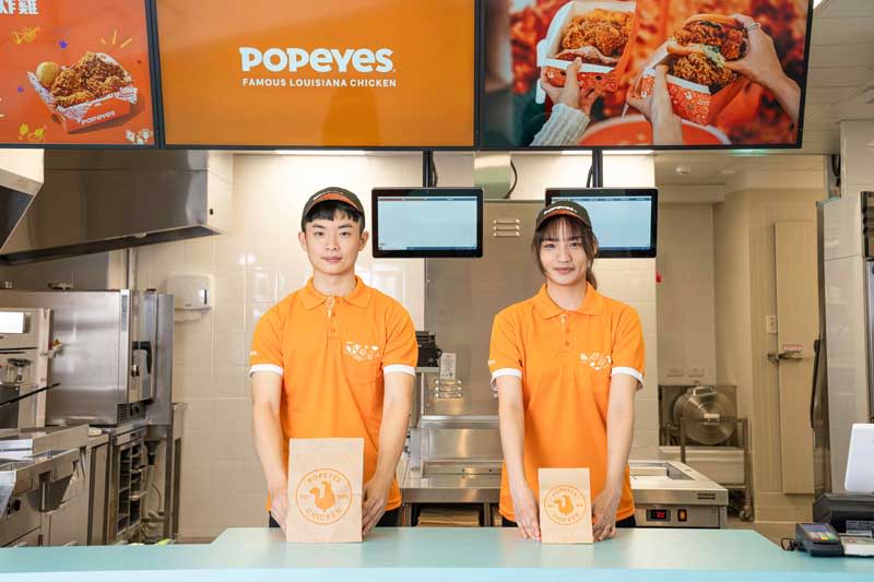 Le créateur de tendances de la restauration rapide « Popeyes » fait ses grands débuts dans la rue Xuchang le 30/05.  (Fourni par Popeyes)