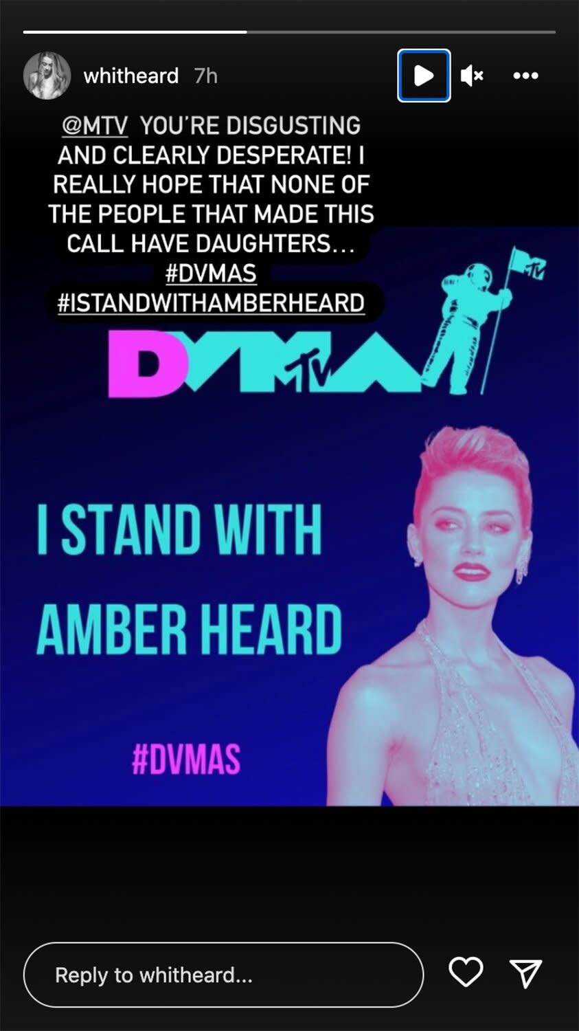 Amber Heard's Sister Calls MTV 'Disgusting' for Include Johnny Depp in VMAs Show