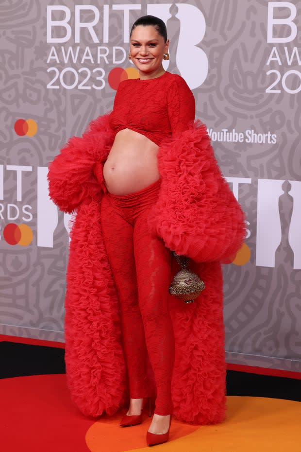 Jessie J attends The BRIT Awards 2023 at The O2 Arena on <a href="https://parade.com/living/february-holidays-observances" rel="nofollow noopener" target="_blank" data-ylk="slk:February;elm:context_link;itc:0;sec:content-canvas" class="link ">February</a> 11, 2023, in London, England.<p><a href="https://www.gettyimages.com/detail/1465078011" rel="nofollow noopener" target="_blank" data-ylk="slk:Neil Mockford/Getty Images;elm:context_link;itc:0;sec:content-canvas" class="link ">Neil Mockford/Getty Images</a></p>