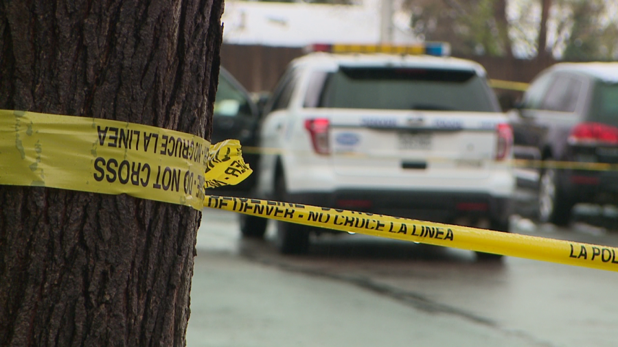 The Denver Police Department is investigating a shooting with two victims on April 27, 2024 in the 8000 block of E. Girard Avenue. (KDVR)