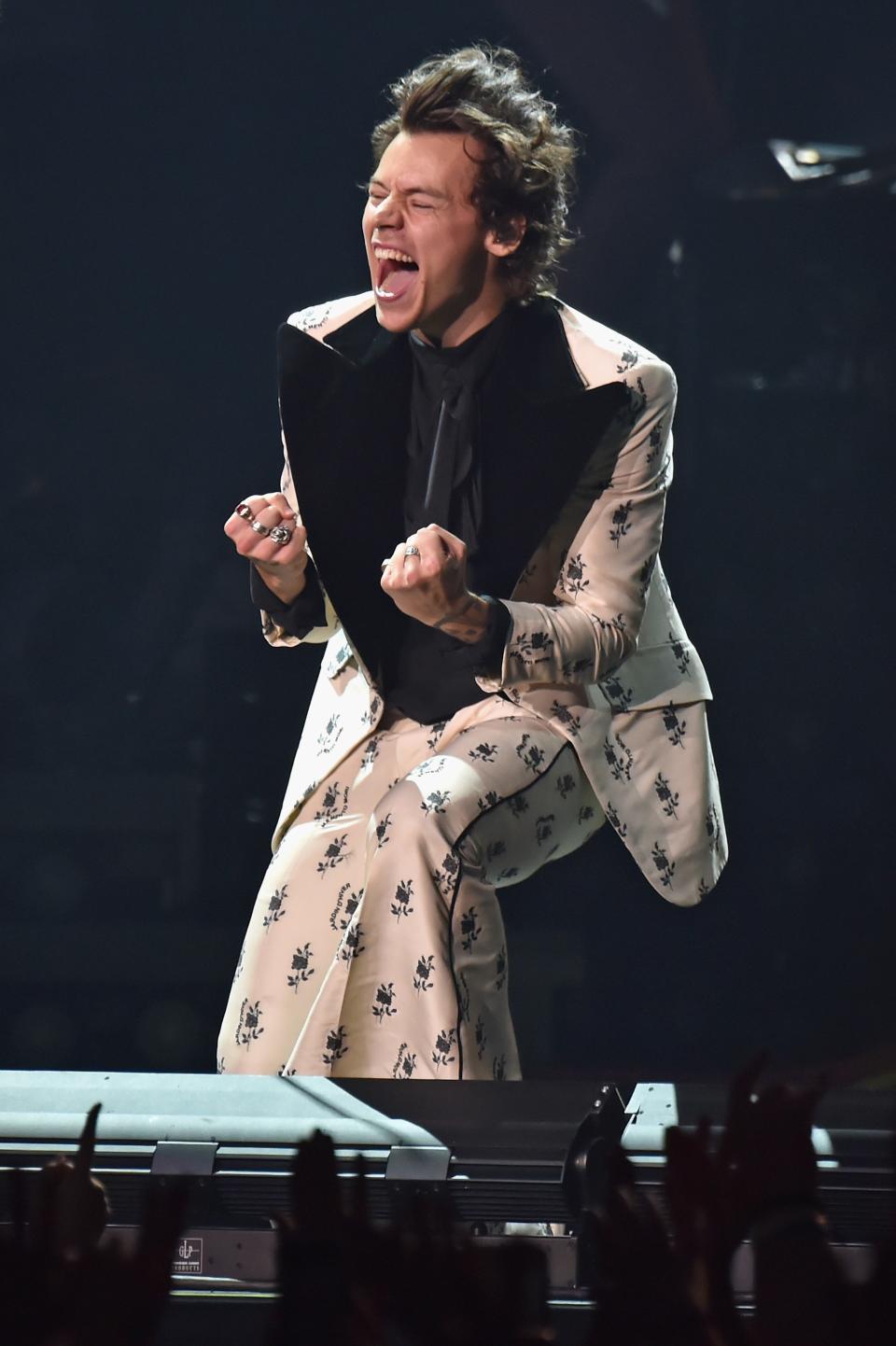 <h1 class="title">Harry Styles Live On Tour - New York - Madison Square Garden</h1><cite class="credit">Kevin Mazur</cite>