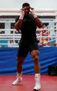 Boxing - Anthony Joshua Media Work Out - Sheffield, Britain - October 17, 2017 Anthony Joshua during the work out Action Images via Reuters/Matthew Childs