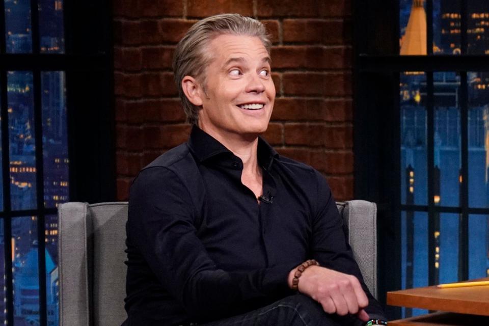 LATE NIGHT WITH SETH MEYERS Actor Timothy Olyphant