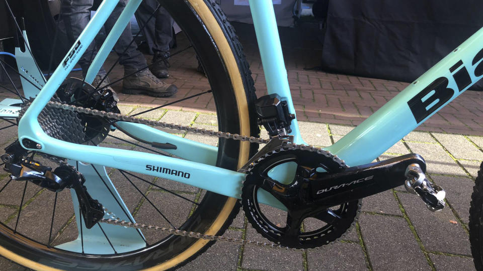 Wout Van Aert's Bianchi Zolder Pro