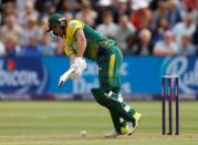 Cricket - England vs South Africa - Third International T20 - The SSE SWALEC, Cardiff, Britain - June 25, 2017 South Africa's AB De Villiers in action Action Images via Reuters/Andrew Boyers