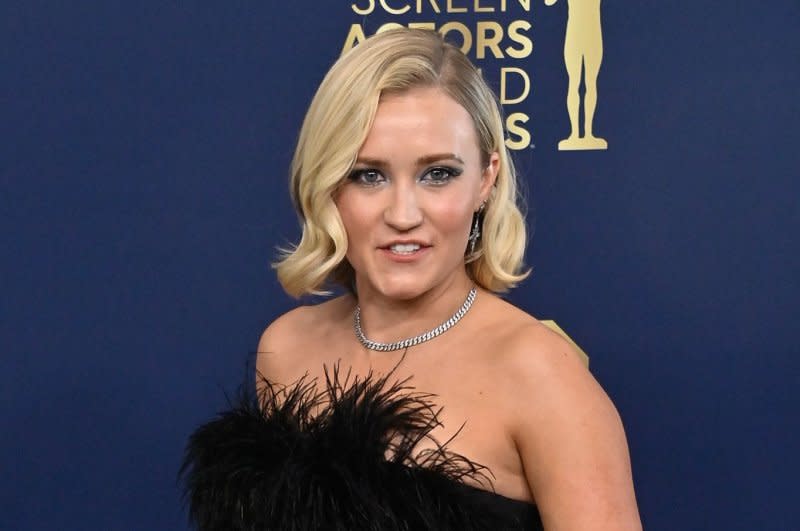 Emily Osment attends the SAG Awards in 2022. File Photo by Jim Ruymen/UPI