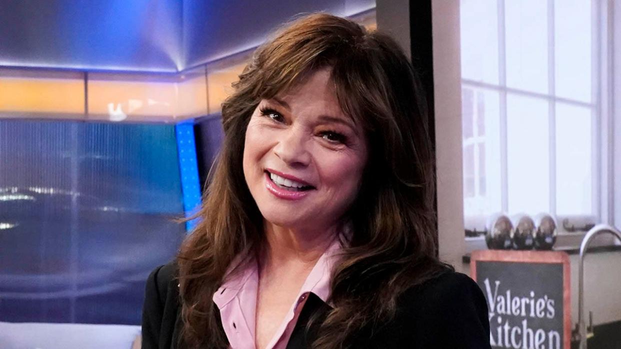 valerie bertinelli in valeries kitchen on today show