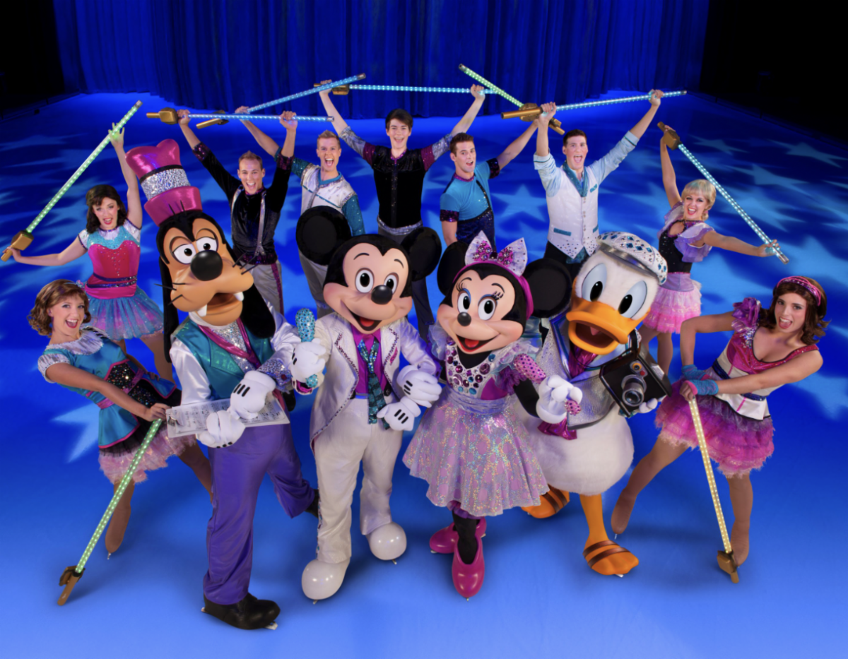 Disney on Ice will perform Thursday through Monday the BMO Center, 300 Elm St., in Rockford. Sari Behr, who has numerous relatives in Rockford, is pictured on the lower right.