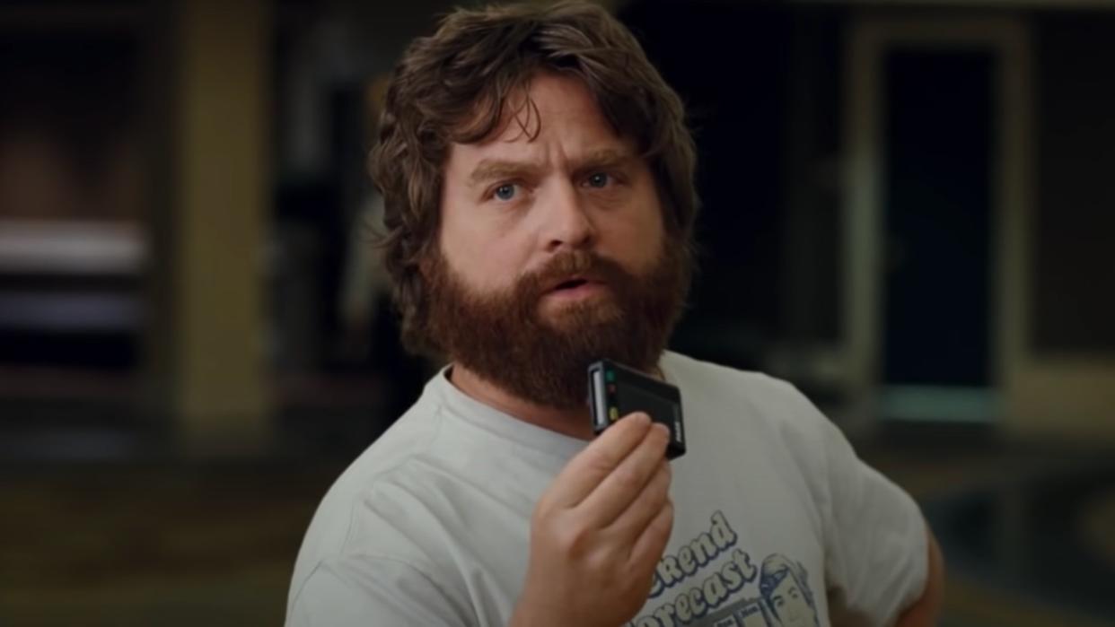  Zach Galifianakis in The Hangover. 