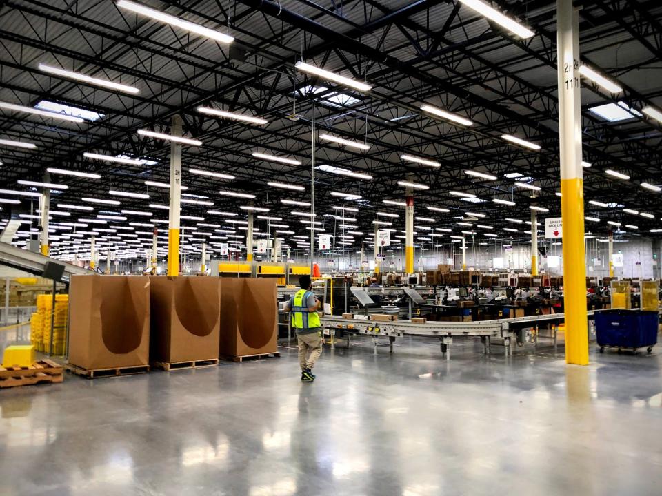 Amazon fulfillment center Seattle