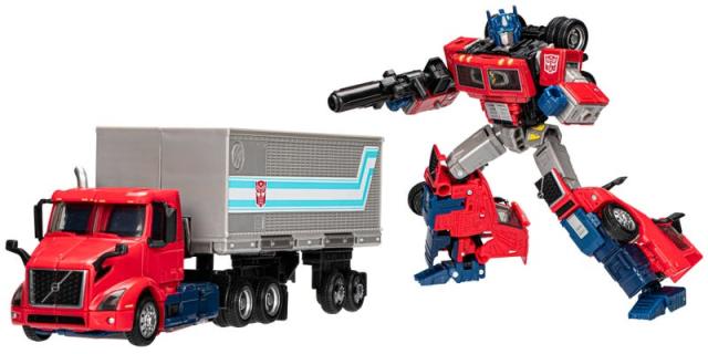 Hasbro Reveals Transformers Volvo Optimus Prime Action Figure