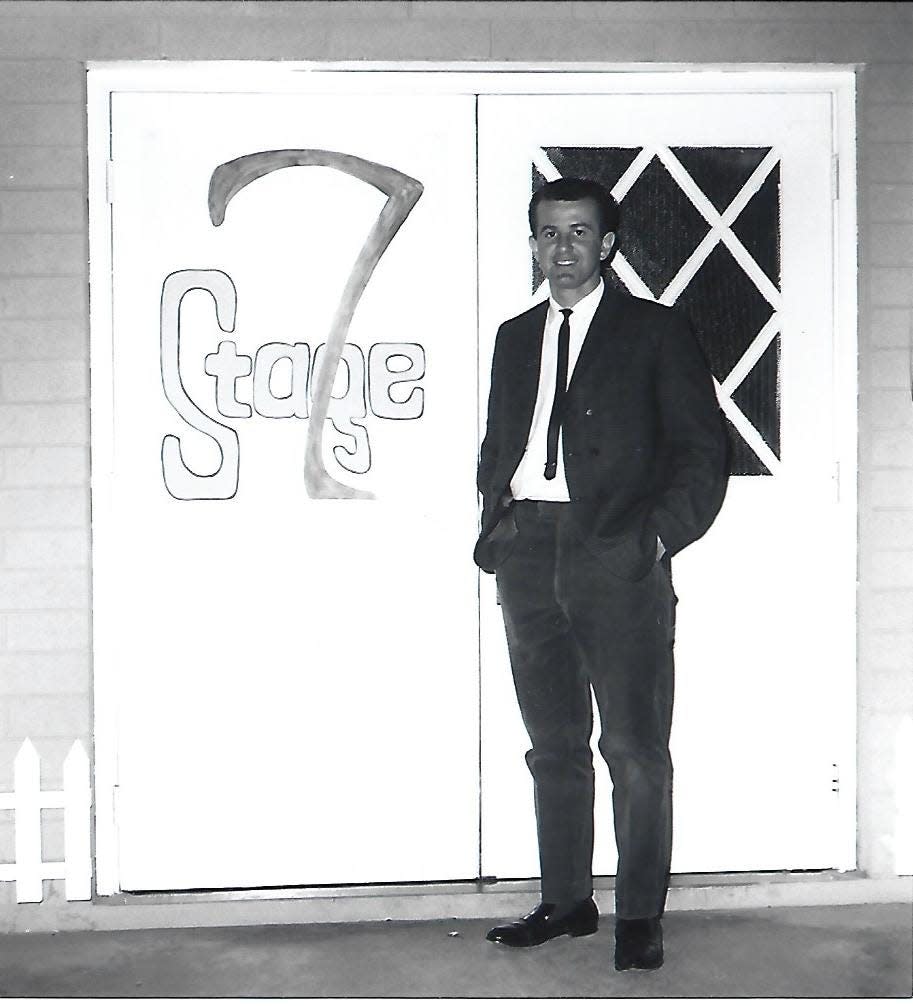 Jack Curtis outside his teen club in Phoenix, Stage 7.