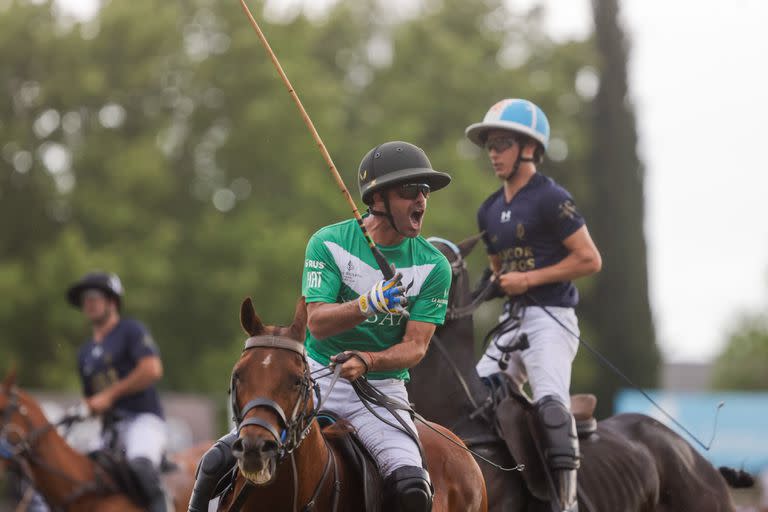 El festejo de Facundo Pieres, que dejó Ellerestina tras dos décadas para alimentar un sueño con La Natividad: con la formación de Cañuelas ganó el Abierto de Tortugas 2023