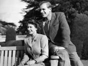 <p>Philip was all smiles during the couple's honeymoon in Hampshire, southern England. Photo: Getty Images.</p> 