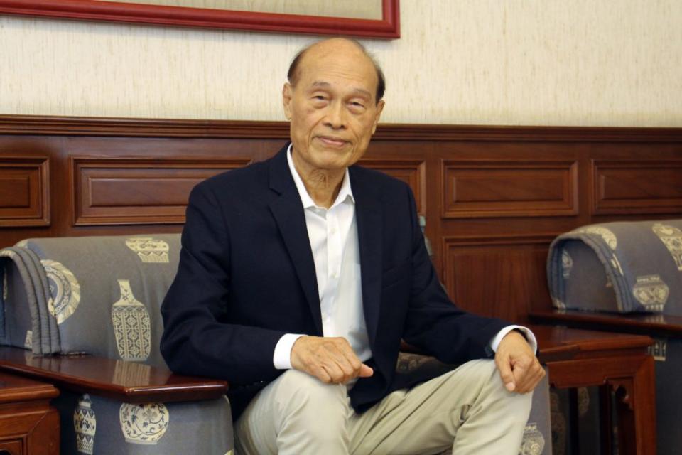 大葉大學董事長由黃營杉接任，鼓勵師生開創新價值。（記者吳東興攝）