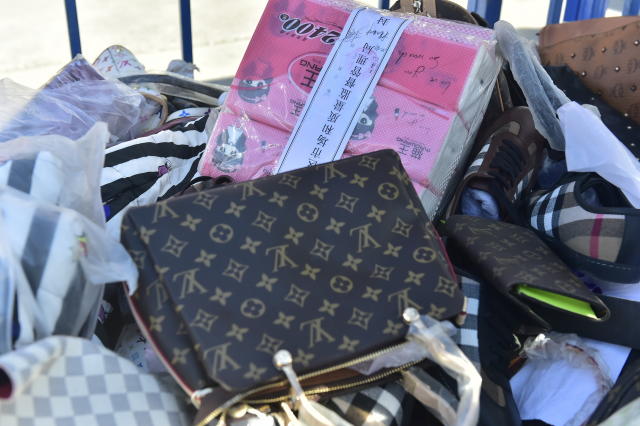 Louis Vuitton No. 1 with counterfeiters — again