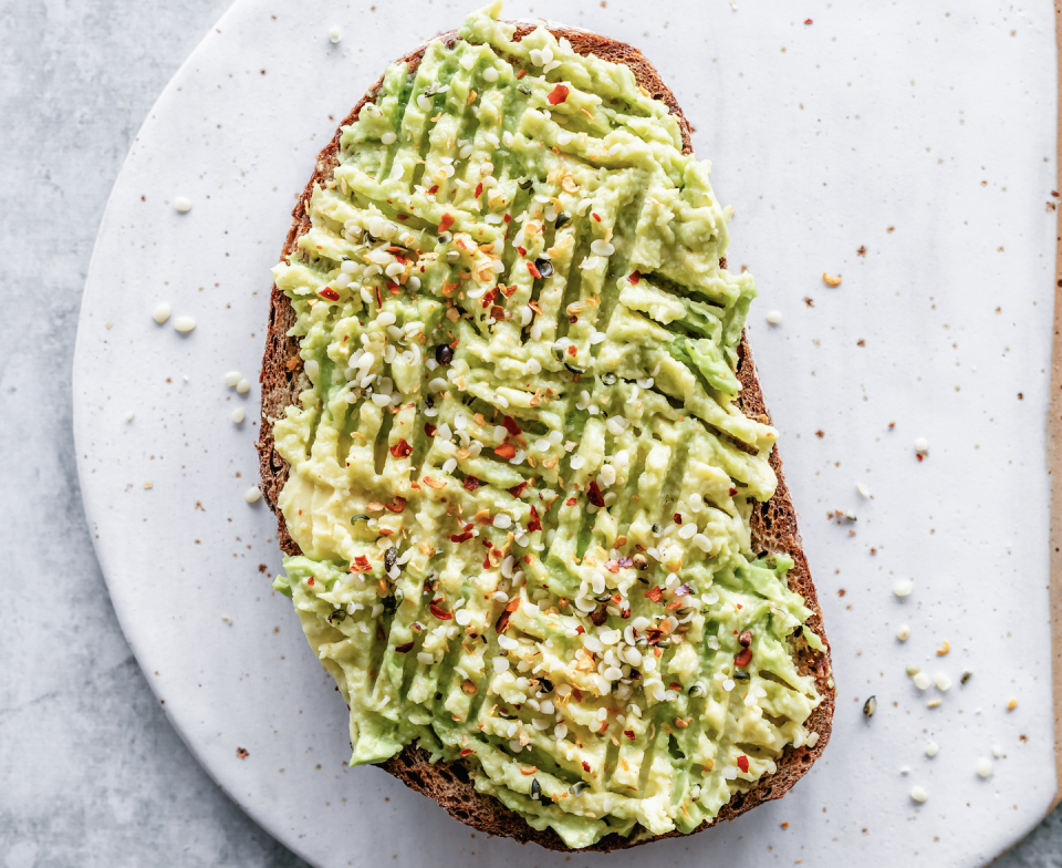 avocado on toast