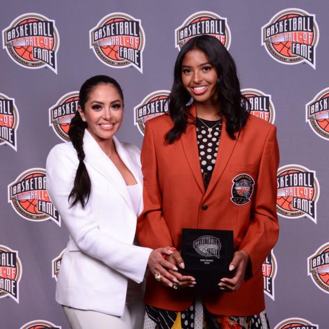 Even In Heaven, He's Still Trying to Make Moves and Keep the Boys Away':  Vanessa Bryant Encouraged Daughter Natalia to Attend Her Prom Instead of  Kobe's Hall of Fame Induction