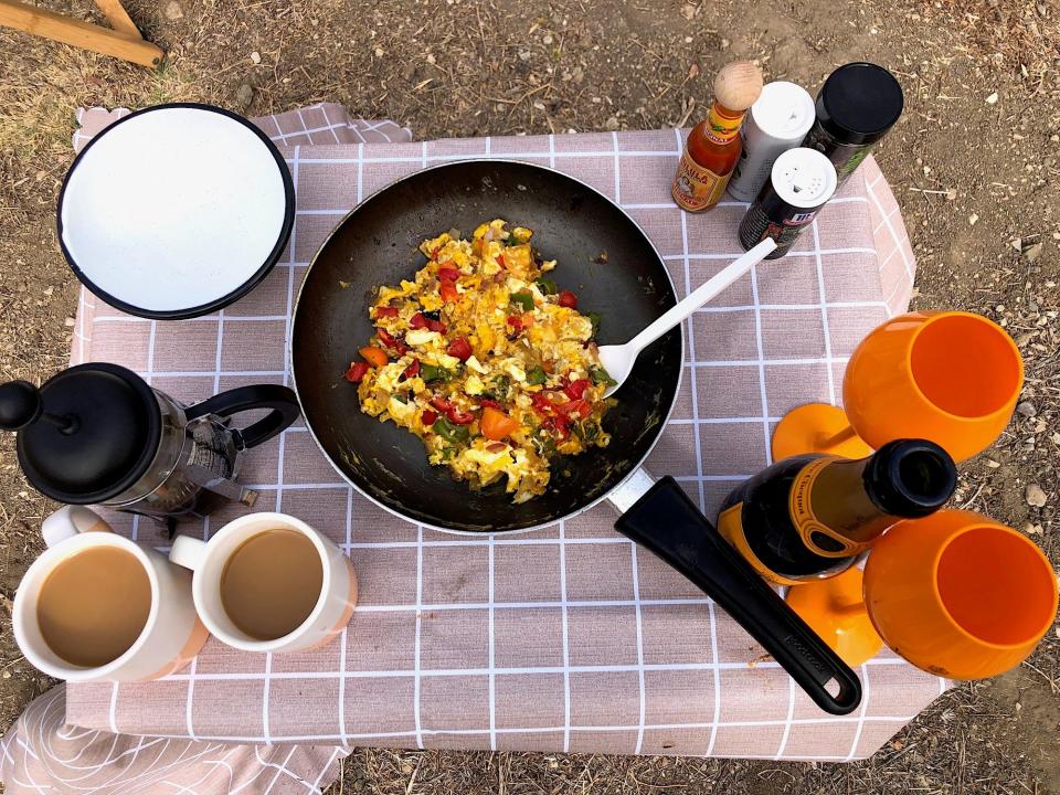 Breakfast at Windrose Farm