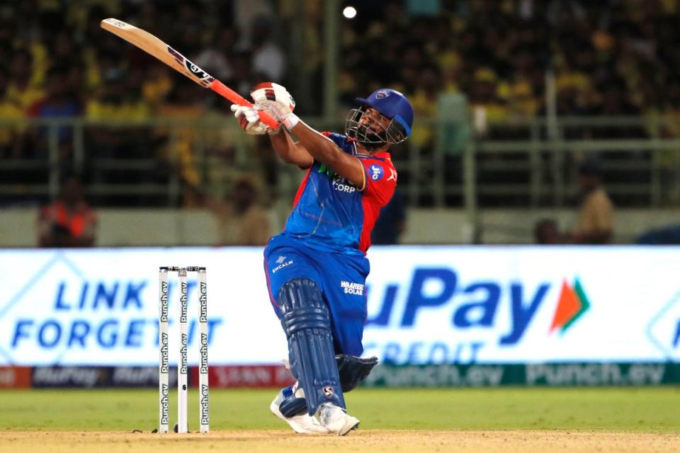 Delhi Capitals captain Rishabh Pant (AP)